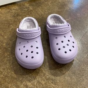 Brand new purple crocs